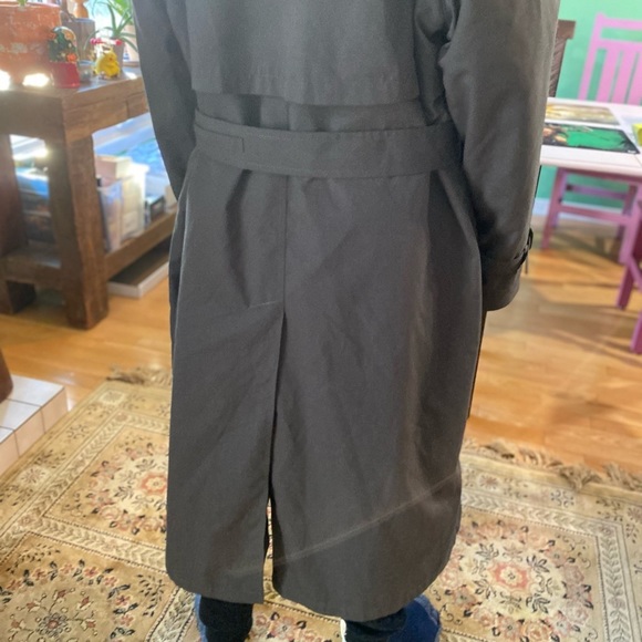 Dark Oversized Trench Coat Weatherman size 40 - Picture 8 of 16